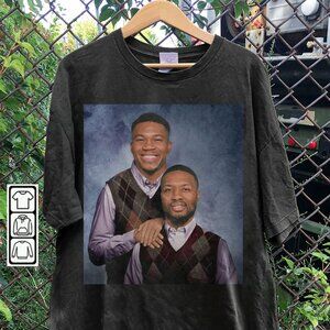 Giannis Damian Lillard Shirt, Basketball Step Bros, Funny Gift Basketball 90s Fa